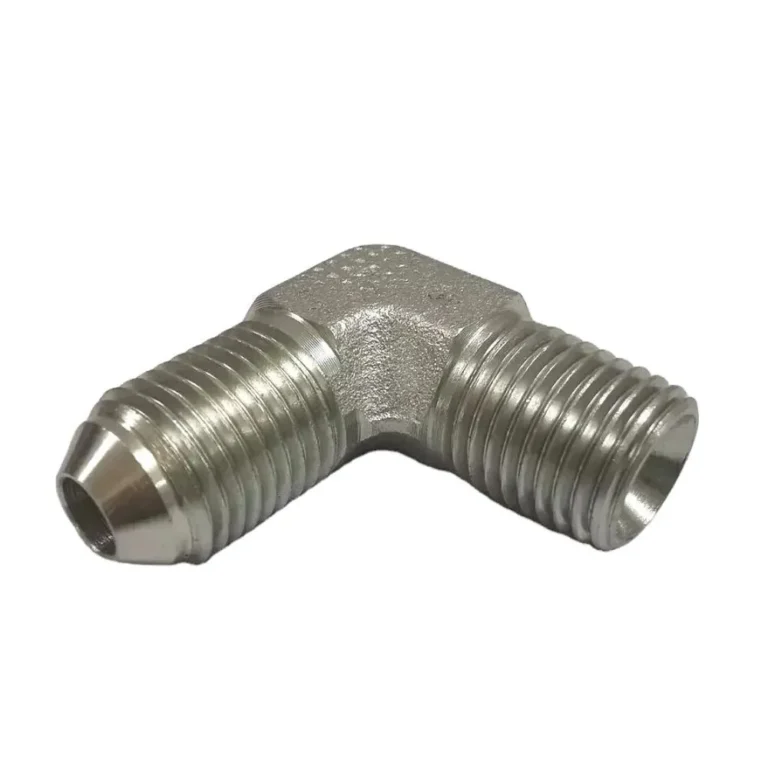 90°-NPT-to-metric-adapter
