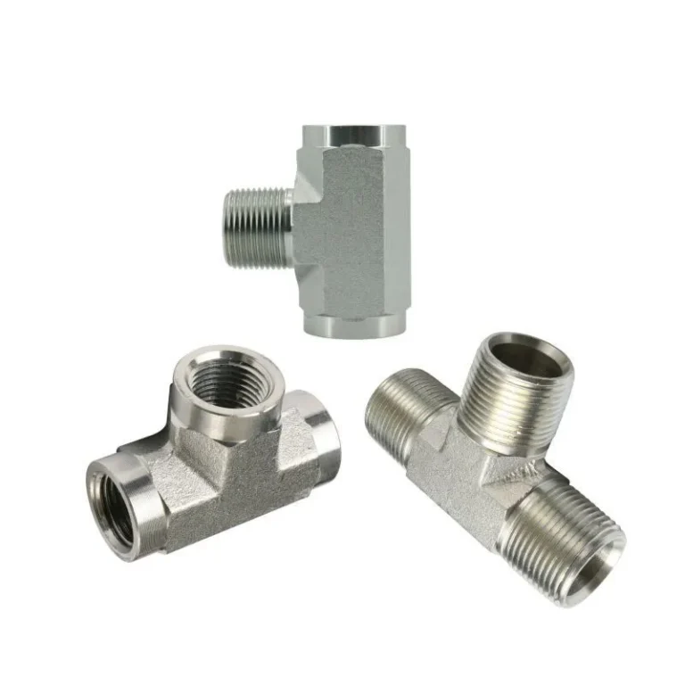 NPT-hydraulic-tee-fitting-Aert